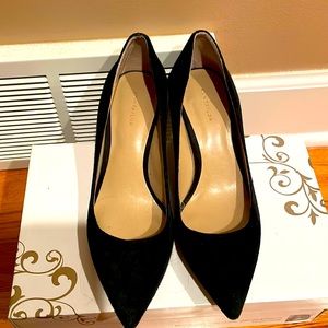 Ann Taylor Suede Leather Pumps